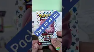 Pok&eacute;mon - 151 - Pack 10 #pok&eacute;mon #pokemon #pok&eacute;mon151 #tradingcards #rippingpacks
