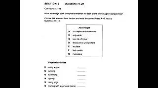 CAMBRIDGE 13 IELTS LISTENING TEST 3 Section 2