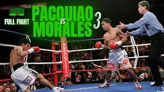 THE GRAND FINALE! Manny Pacquiao vs Erik Morales III | Full Fight | HBO PPV | 18/11/2006