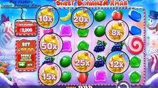 🍭 Slot SWEET BONANZA XMAS 🍭 BUY FEATURE €2.000 🍭 MISSION FREE SPINS !!! 🍭