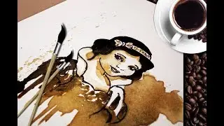 mausam coffee art snow white