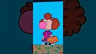 Frieda Bubblegum Face #Peanuts