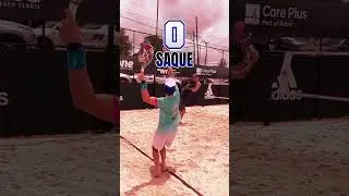 Mestre do Saque: Detalhes do Saque no Beach Tennis em C&acirc;mera Lenta