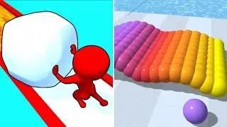 Looking Good 🟪🌈🟪Snow Race Vs Canvas Run New Update Android IOS Gameplay TRT1T
