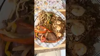 #receta #igado #arroz preparando un delicioso, h&iacute;gado, encebollado y con chiles dulce ￼