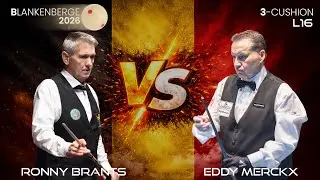3C Belgian Championship 2026 - Last 16 - Eddy MERCKX vs Ronny BRANTS