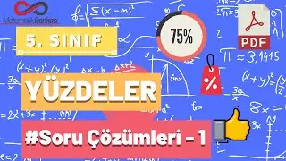5. Sınıf Yüzdeler Testi Giriş + Soru Çözümleri + PDF