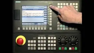 SINUMERIK 808D Tutorial Milling Part 23 - Block search