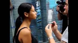 MAYBELLINE NEW YORK BACKSTAGE AT LONDON FASHION WEEK EDELINE LEE SHOW
