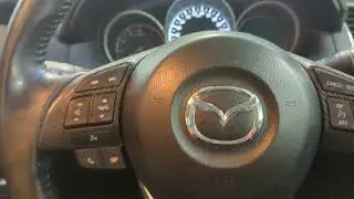 Процедура сброса показаний электрического стояночного тормоза Mazda. Откройте и закройте задние с...