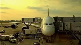 [4K] TRIPREPORT | DUS-DXB-BKK | Airbus 380-800 | Emirates Economy Class