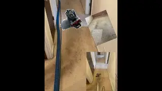 AN INSANELY DIRTY TRAFFIC LANE CARPET CLEANING
