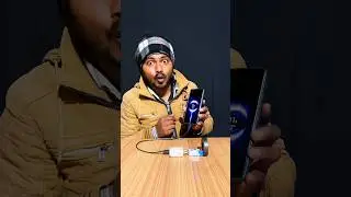 Mobile charging trick with Battery and Magnet #experiment #viral #viralshorts #fbyシvideo #science