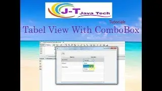 Java Fxml Table View With ComboBox