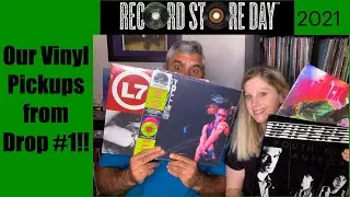 Record Store Day 2021 - RSD Drop 1 Vinyl Haul!