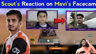 Scout And Novaking's Reaction On Mavi's Facecam in Pubg Mobile Live Stream  | Scout