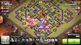 Coc-GoLavaloonion th9 Vs. th10