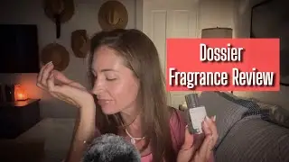 ASMR | Dossier Perfume Review ✨ Whispered, Relaxing Scent Descriptions, Fragrance Chat, & Tapping🌸