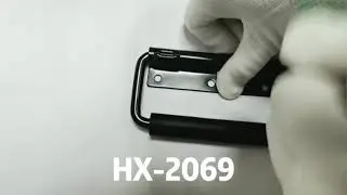 good quality black spring loaded handle for wooden case flightcase roadcase hardware accessories