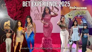 BET Experience 2025| Visiting Hollywood, Celebrity events, Film screening, LA mukbang etc..