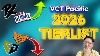 Ranking ALL 12 TEAMS of VCT Pacific - 2026 Tierlist