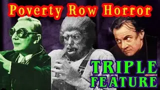 Poverty Row Horror TRIPLE FEATURE⚡SATURDAY NIGHT SHOCKERS- Public Domain Horror Movie Collection