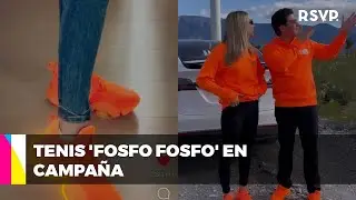 Mariana Rodr&iacute;guez y los tenis 'fosfo fosfo' en la precampa&ntilde;a 2024| RSVP