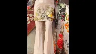 bell bottom trouser, cutting and stitching in an easy way.