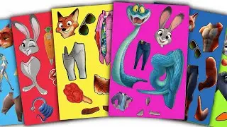 Zootopia 2 Judy Hopps🐰 & 🦊Nick Wilde return I Disney | Sticker Book