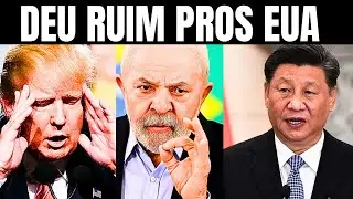 TRUMP SURTA, AMEA&Ccedil;A GUERRAS E BRICS CONTRA ATACA &mdash; LULA E CHINA ACELERAM A SA&Iacute;DA DO D&Oacute;LAR!