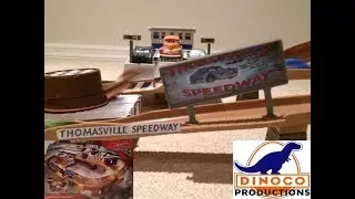 Cars 3 Thomasville Speedway Playset Review | Dinoco Productions
