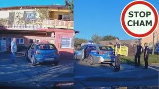 Pijany kierowca Opla ścina ronda i jeździe po poboczach  w Rzeszowie - 2,5 promila #1578 Wasze Filmy