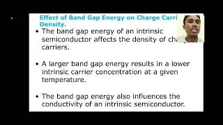 Density of charge carries_intrinsic semiconductor