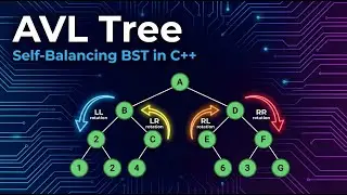 AVL Tree in C++ | Self-Balancing Binary Search Tree Explained #c++ #tree