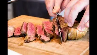 Medium Rare Roastbeef an Rotwein-Jus | Miomente