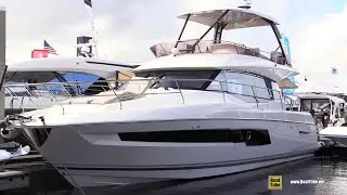 2020 Prestige 460 Luxury Yacht Walkaround Tour - 2020 Fort Lauderdale Boat Show