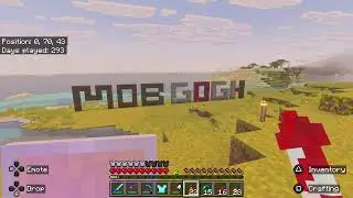MobGogh EP17 Minecraft bedrock mini town mid construction