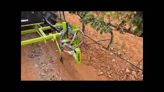 Portaintecepas con apertura hidráulica CARSO con central hidráulica directa a la TDF del tractor