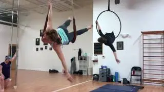 Bella Deluxe Entertainment - Aerial Duet Demonstration