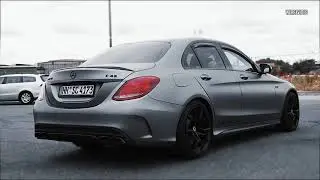 Mercedes C43 AMG - Felgen, Fahrwerk, Auspuff - CARPORN - 4K