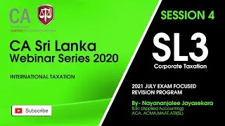 SL3  International Taxation / 8 May 2021 Session 5
