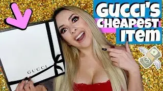 I BUY THE CHEAPEST THING ON GUCCI ..... *actually*