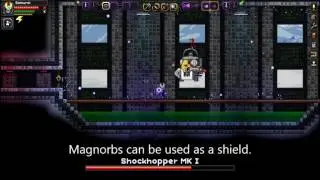 Starbound Unique Weapon Demonstration Magnorbs