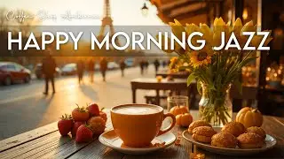 Happy Morning Jazz☕ January Bossa Nova Instrumental & Relaxing Jazz Cafe Music for Studying.