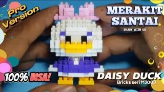 Merakit santai Lego bricks Daisy Duck seri M3008