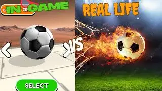 Going Balls  Game Vs Real Life Best ever Comparison Soccer Ball Penguin Ball ANdroid/ Ios Gameplay