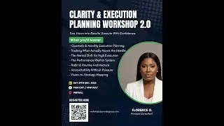 The Clarity & Execution Planning Workshop 2.0