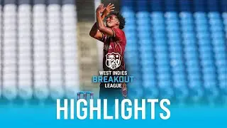 Highlights: Leewards Thunder overpower Jamaica Titans in a thrilling clash!| WI Breakout League 2025