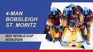 IBSF World Cup St. Moritz-Celerina - 4-Man Bobsleigh - Heat 2