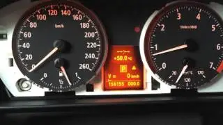 BMW Instrument Cluster Сrossbreeding 2005 E64 + 2008 E60 Pointer Test